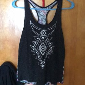 Racer back tank top from Zumiez
